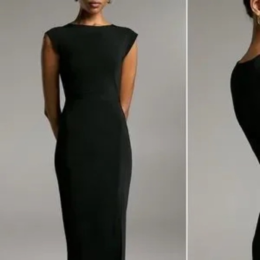 Babaton Business Dress | Forest Green | XS - Picture 4 of 4